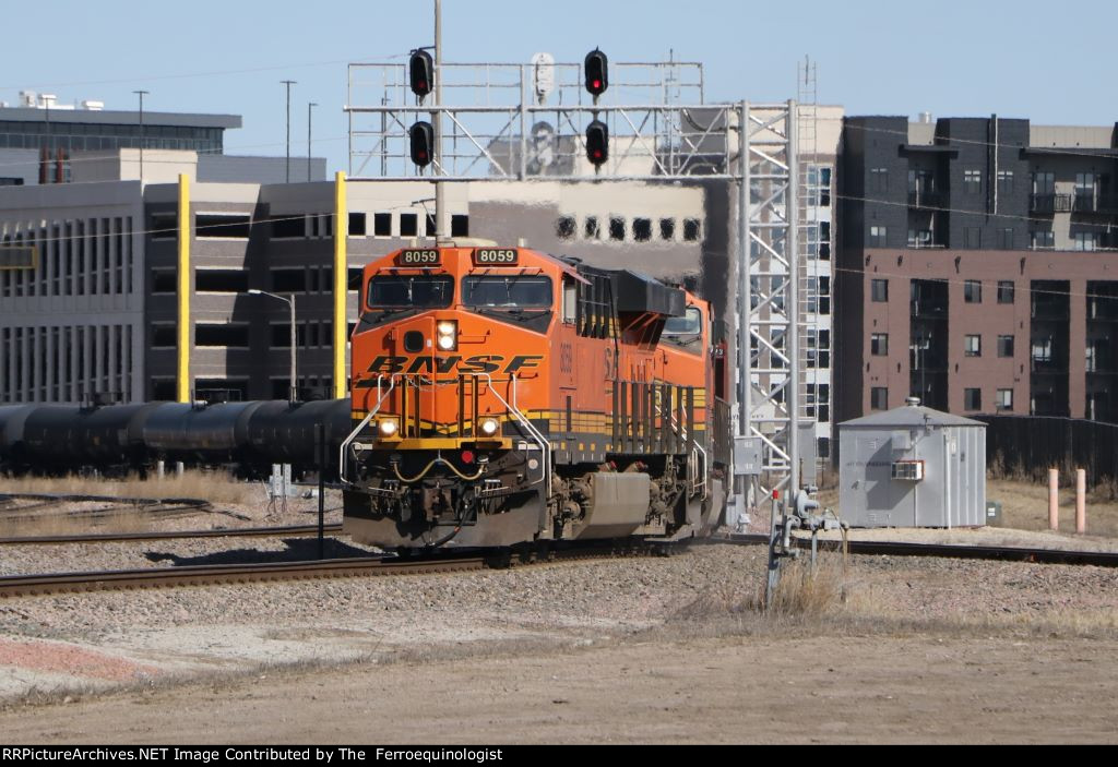 BNSF U Train 8059 West